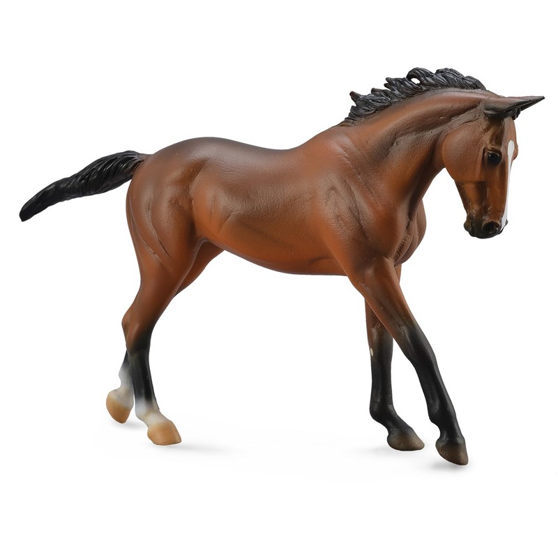 Collecta Thoroughbred Mare Bay Deluxe 1:12 Scale