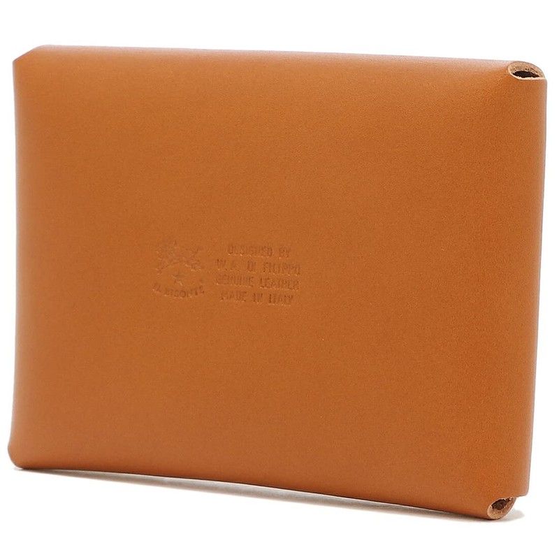 IL BISONTE SCC031PG0001 SCC031PG0012 Card Case, Men's, Women's, (4) CARAMEL(CA101B)