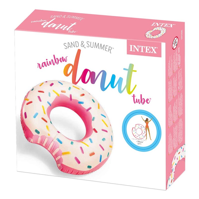 Intex – Inflatable Wheel with form of Donuts, 107 x 99 cm (59265np)