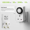 HBN 24 Hour Plug-in Compact Energy Saver Mini Mechanical Timer