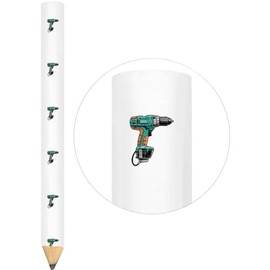 Azeeda 3 x 'Electric Power Drill' Carpenter's Pencils (LP00029662)