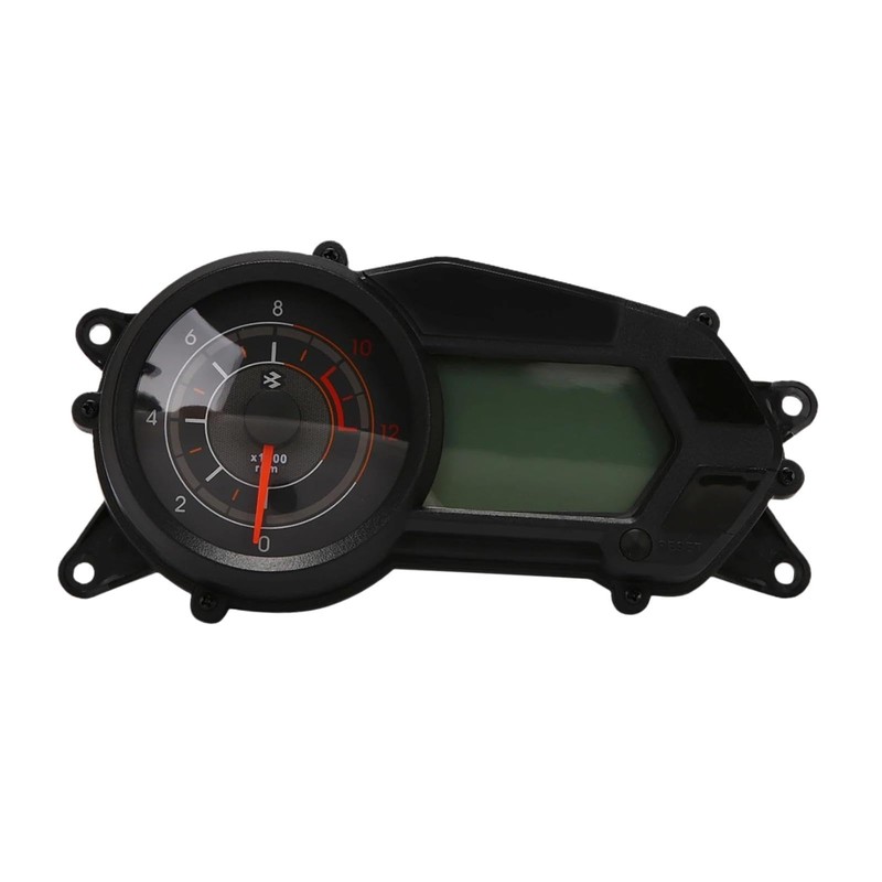 Ronyme Motorcycle Gauge Cluster Accessories Compatible Black Odometer for Pulsar