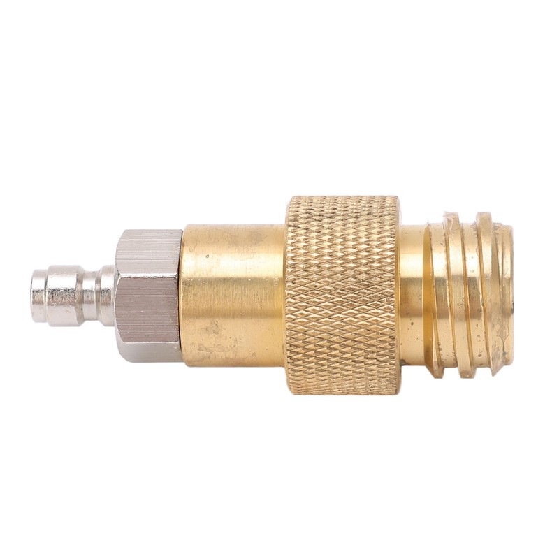 Soda Refill Adapter Machine Maker Brass Connector TR21‑4 Male Thread