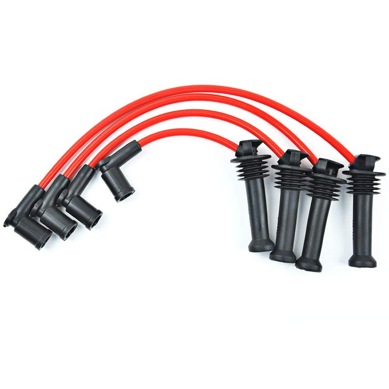 OTUAYAUTO 4 x Ignition Cable for Focus 2, Fiesta 4