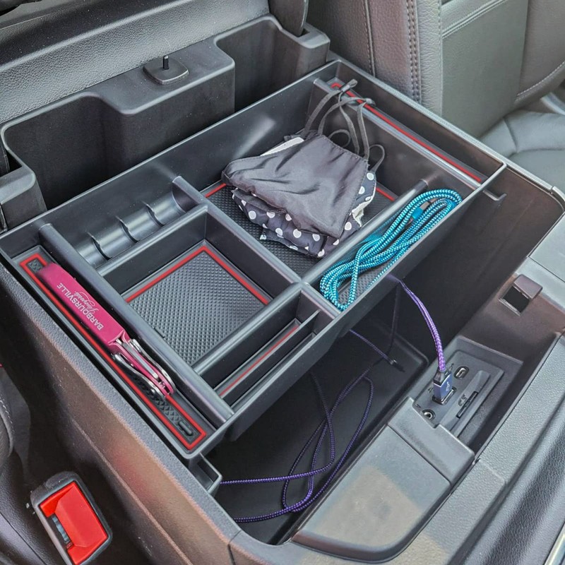 EDBETOS Center Console Organizer Compatible with Chevy Silverado 1500/GMC Sierra