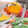 304 Stainless Steel Citrus Peeler Grapefruit Peeling Tool Household Curved
