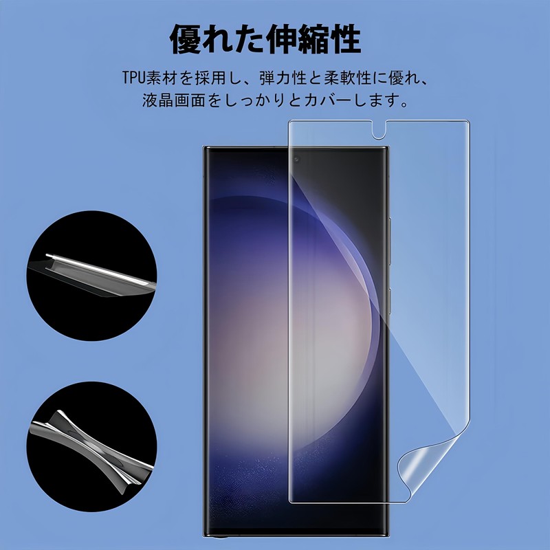 [Anti-Glare & Fingerprint Authentication] Galaxy A55 5G Film [TPU Material