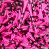 Pink Golf Tees 5 Prong with Black Stripe Bulk 100