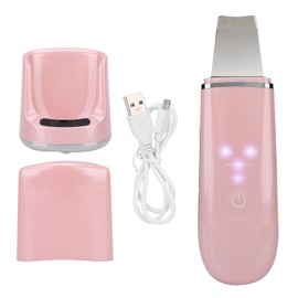 Ultrasonic Skin Scrubber Blackhead Pimple Removal Face Pore Vibration Cleanser InstrumentPink