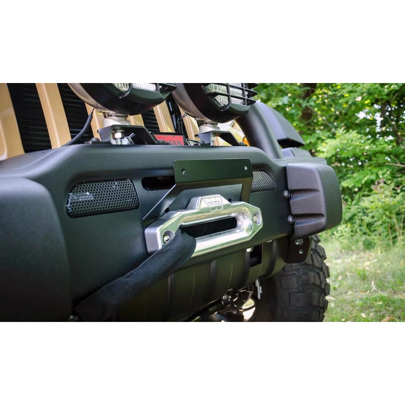 AEV Hawse Fairlead License Plate Mounting Kit