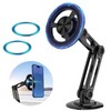 Universal 360° PRO Magnetic Suction Phone Holder Car,Alloy Folding Magnetic
