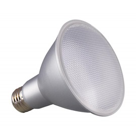 Satco S29425 12.5 Watt 120 Volt PAR30LN LED Reflector Light Bulb; 2700K Warm White Light; 1000 Lumen; 25 deg. Beam Angle; E26 Medium Base; Dimmable; CA Compliant (12 LED Light Bulbs)