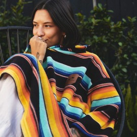 Slowtide El Cap Chilling Fleece Poncho, Change Privately in Public, Includes Kangaroo Pouch & Double Layer Woven Hood (Small-Medium)