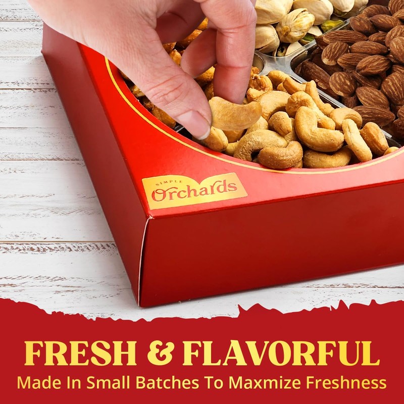 Nuts gift Basket of Cravings Gourmet Nuts Collection, Premium Mixed