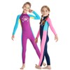 Youth Girls Boys One Piece Water Sports Sun Protection Rash