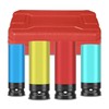 ZOYAKKI 1/2" Drive Wheel Protector Impact Socket,4 PCS Metric Size