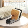 GZkushi Pack of 2 Acrylic Hat Stands, Black Cap Holder,