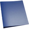 Q-Connect 2 Ring Binder Frosted A4 Blue (Frosted polypropylene covers