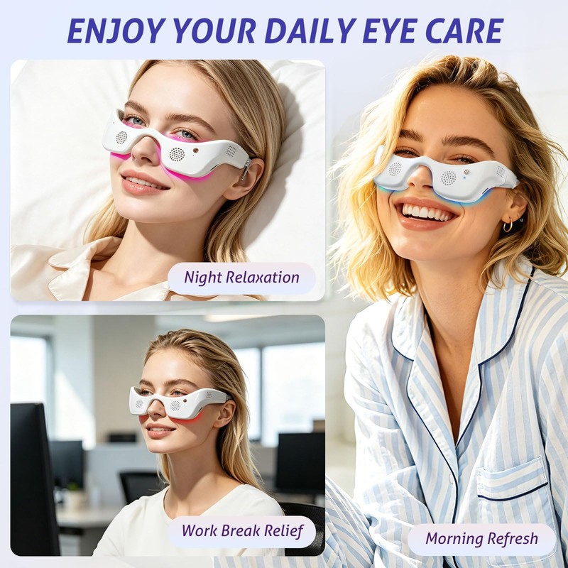 7 Mode Light Eye Comfort Device with Cooling & Warming