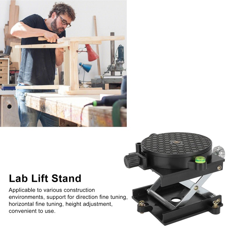 Scissor Lift Jack, 6.5cm Heavy Duty Aluminium Jack Stand Table