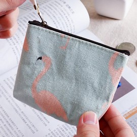 KOLZEMV Pack of 4 Women's Small Purse, Mini Purse, Mini Purse with Zip, Portable Mini Purse Women, Cosmetic Bag, Mini Bag for Coins, Cards, Keys