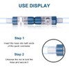 MiOYOOW Aquarium Hose Valve, Fish Tank Hose Connector, Fishbowl Water