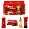 London Souvenir Sharpener Set, Pencil Sharpeners Set of 4 Pieces,