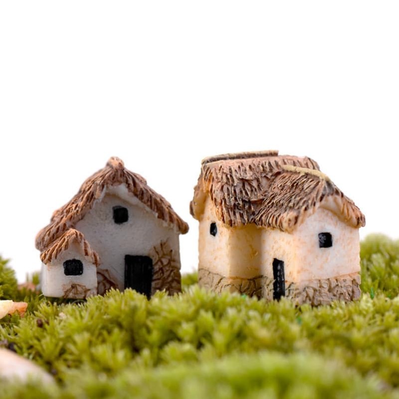 KITANDOVE 16pcs Micro Garden Miniature Ornaments Box Garden Miniature Village