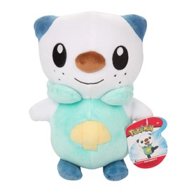 Pokémon Legends: Arceus Oshawott 8" Peluche Animal de Peluche - Producto Oficial - Edad 2+ 8 Pulgadas