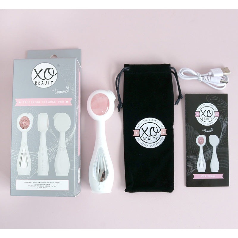 XOBEAUTY PRECISION CLEANSE PRO - WHITE, xoBeauty