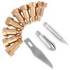 Stencil Soldering Pyrography,Craft Wood Burning Pen Tips(23Pcs),for Woodworking, Soldering, Metal