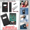 Kingdder 4 Pcs 8 Dip Switch Garage Door Remote Two