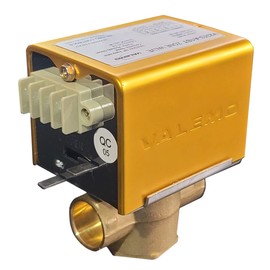 Valemo V2313-A1ST Motorized Zone Valve, 2-way, 3/4" Sweat, Normally Closed, Terminal Connections, 24 VAC with End Switch, Compatible with Honeywell V8043F