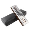 Double Sided Tremolo Harmonica 24 Key C & G Holes