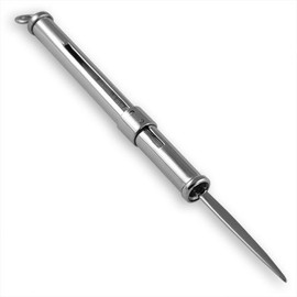 New Sterling Silver Toothpick/Tooth Pick Slide Action Boxed