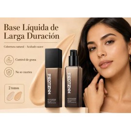 Base Maquillaje Feotznw Mate Tono Natural 30g Larga Duración