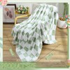 Buryeah 6 Pcs Checkered Throw Blankets Bulk, Checkerboard Soft Cozy