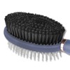 WALDHAUSEN Double Brush with Gel Handle, Black
