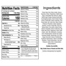 WonderSlim Meal Replacement Protein Bar, Shortbread Cookie, 160 Calories, 15g Protein, 5g Fiber (7ct)