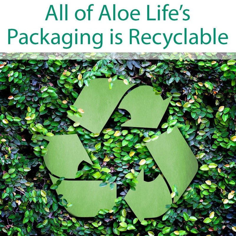 Aloe Life - Whole Leaf Aloe Vera Juice, Certified Organic,