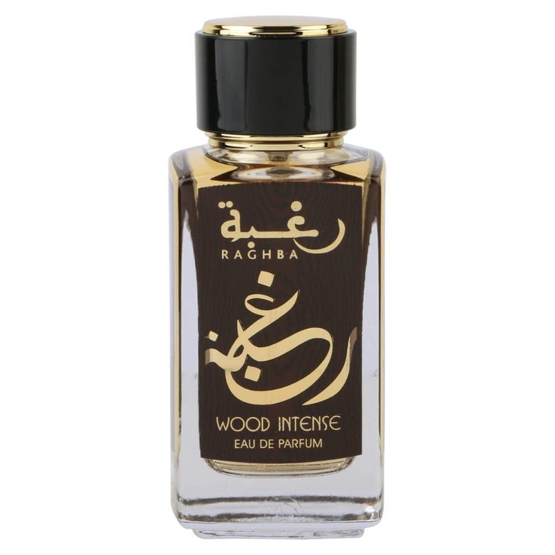Lattafa Raghba Wood Intense for Unisex Eau de Parfum Spray,