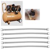 5pcs Air Compressor Element Hose Brake Silent Oil Free Line