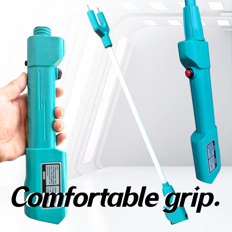 Cattle Prod Waterproof Cattle Prod Stick with LED Light Rechargeable