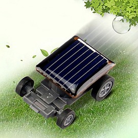 TOOGOO Hohe Qualitaet Kleinste Mini Auto Solar Power Spielzeug Auto Racer Educational Gadget Kinder Kinderspielzeug Heisser Verkauf Solar Power Toy Schwarz