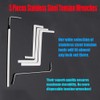 Loboo Idea 5 Piece Locksmith Lock Picking Tension Wrench Tool