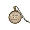 In the Bleak Midwinter, Quote Necklace, Peaky Blinders Thomas Shelby