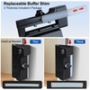 MOSECYOU Door Reinforcement Lock with Key, Ultra Heavy Duty Version,
