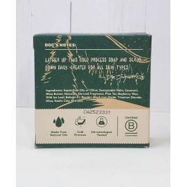 Dr. Squatch Limited Ed. Bar Soap Snowy Pine Tar All Natural with Medium Grit 5oz