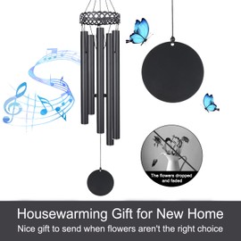 First New Home Gifts Wind Chime, Wind Chime for Housewarming Gift, New House Wind Chime, New Home Gift, New Homeowner for Friend, Family, Women, Men, Couple, New Home Gift Idea