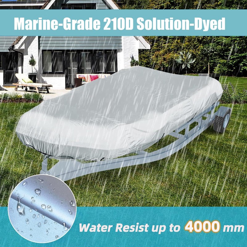 Inflatable Boat Cover 7 Sizes Heavy Duty Boat Cover Waterproof